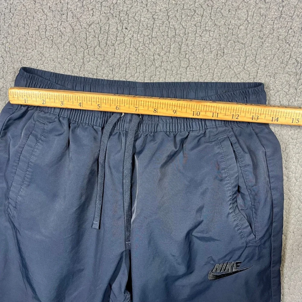 Nike Joggers Mens M Woven Tapered Navy Blue Sportswear 804325-475